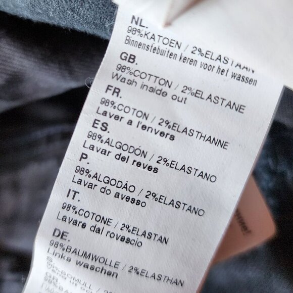 G-Star Corvet Straight Distressed Gray Denim Jeans Womens 28X32 - Picture 12 of 14